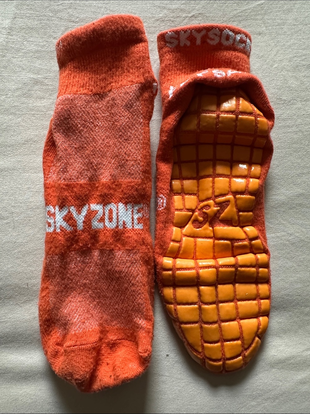 Sky Zone- Non-Slip Athletic Socks